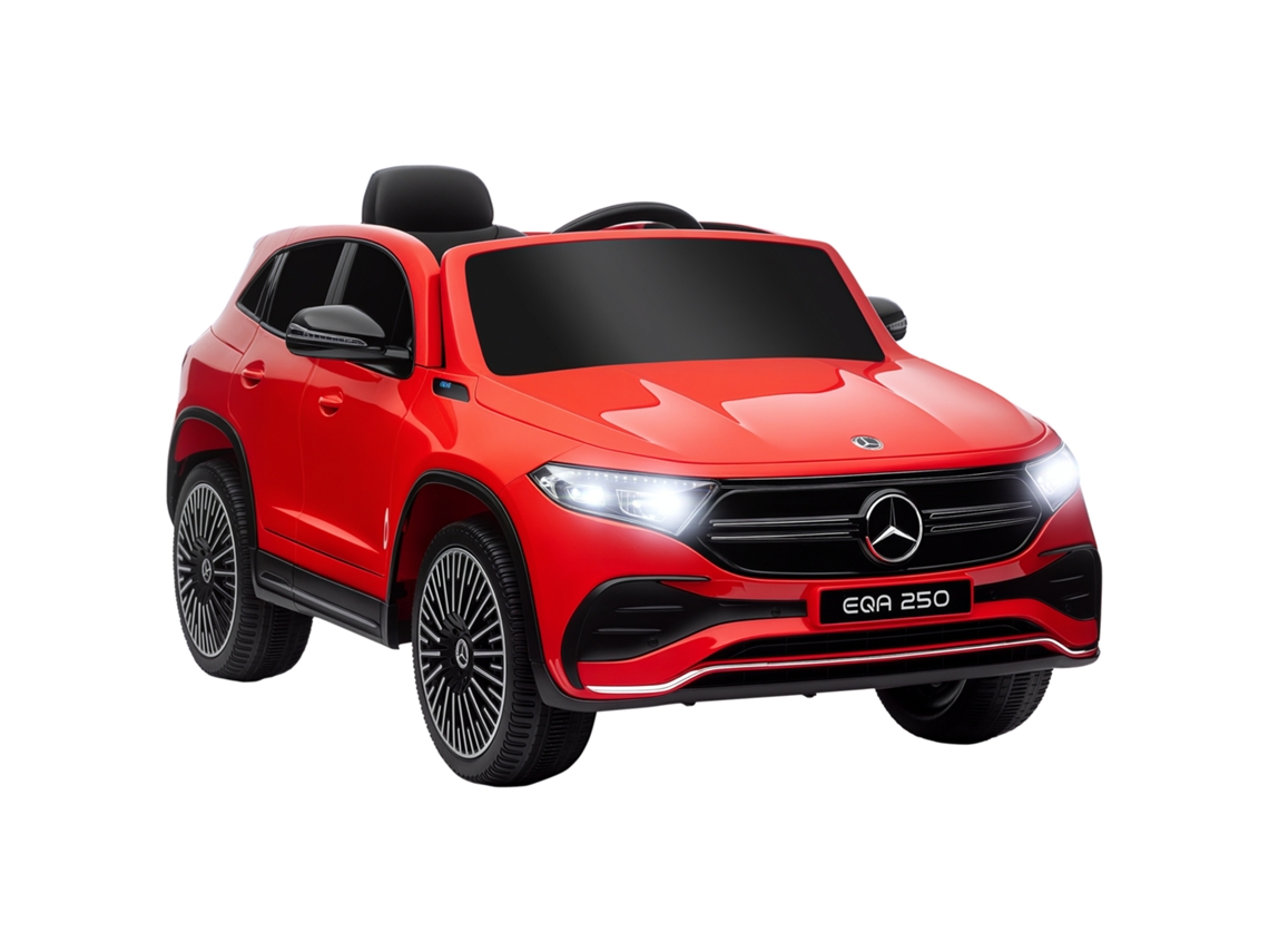 Carro Elétrico Infantil (controle Remoto, Faróis, Buzina, 3 8 Anos, Vermelho e Preto)