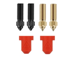 Lurelia Hotend 6 Unidades, Compatível Com K1/k1 Max Compatível Com Vá, 0,4 Mm, 1,75 Mm, Silicone