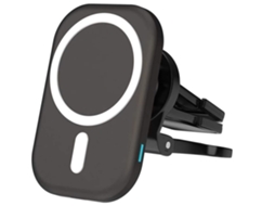 Carregador Montagem Carro Sem Rápido Fixação Qi Power Charging Air YIZHOOD Preto
