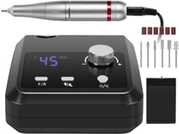 Kit de Lixa SFUSHOS para Unhas de 45000 Rpm para Acrílico, Gel e Pó