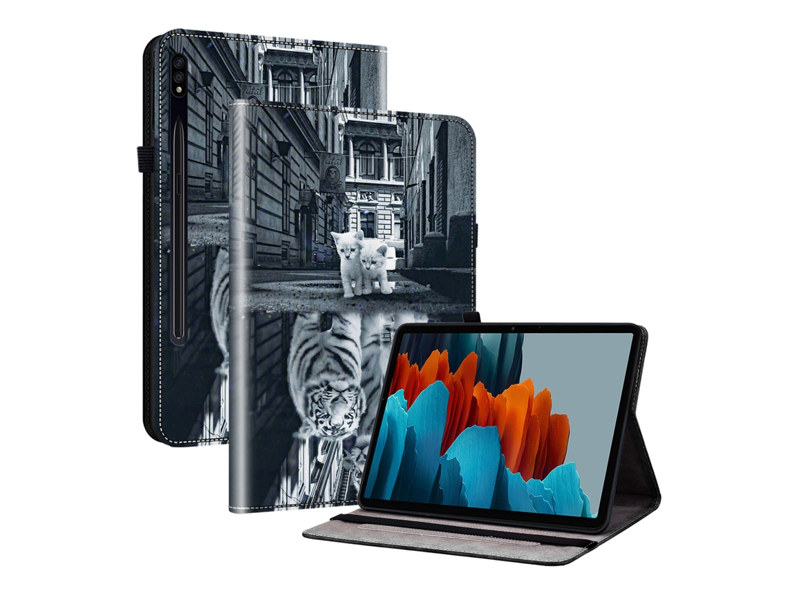 Capa Samsung Galaxy Tab S7+/s8 Plus 11" Cartoon HEXINYIGJLY