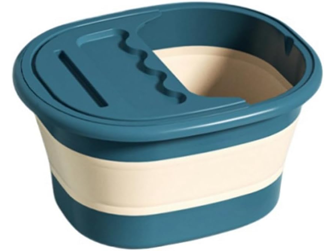 Banheira de Pés Dobrável com Massageador para Auxiliar no Sono, Spa para os Pés, Banho de Imersão. SFUSHOS