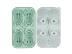 Forma De Gelo 3d Forma De Bulldog Francês Para Cocktails, Bourbon, Conhaque E Whisky. Presente Perfeito Para Homem. Verde Hexinyigjly