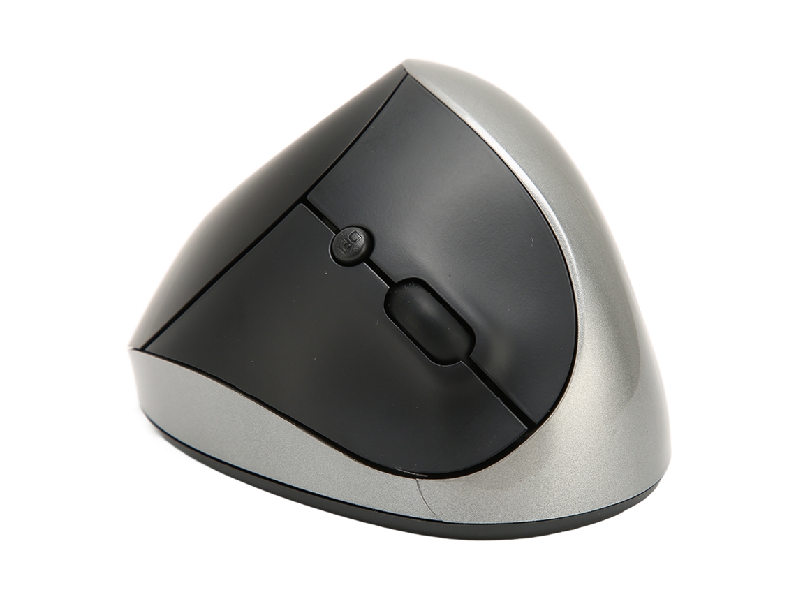 Mouse Vertical Sem Fio 2.4GHz com 3 Níveis Dpi para Home Office | S/MARCA