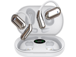 Fones Sem Fio Bluetooth 5.4, 50h, Graves, Microfone, Cancelamento Ruído, IPX7, Usb-C Preto JIAPEI