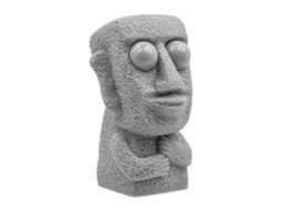 Mali brinquedo Sensorial de Aperto de Pedra Marrom com Olhos Brilhantes para Alivio de Estresse