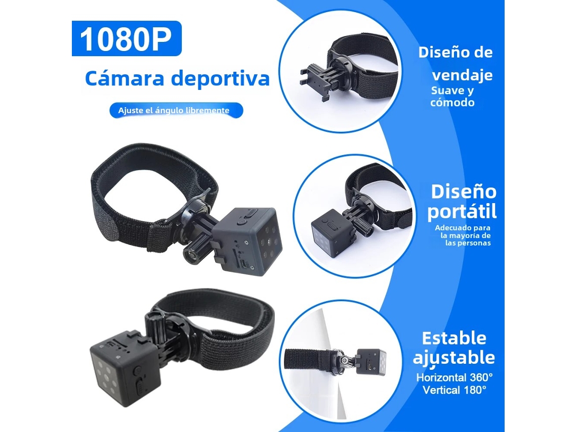 Mini Câmera Md25 Com Gravador Hd 1080p