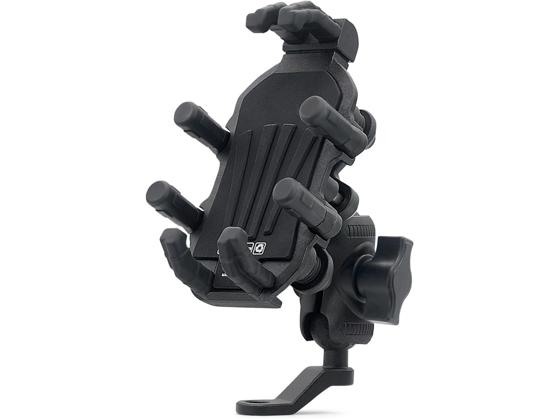 Suporte De Telefone Para Moto Com Amortecedor De Vibrações, Rotule M8 Ajustável Em 360° (suporte Retrovisor)