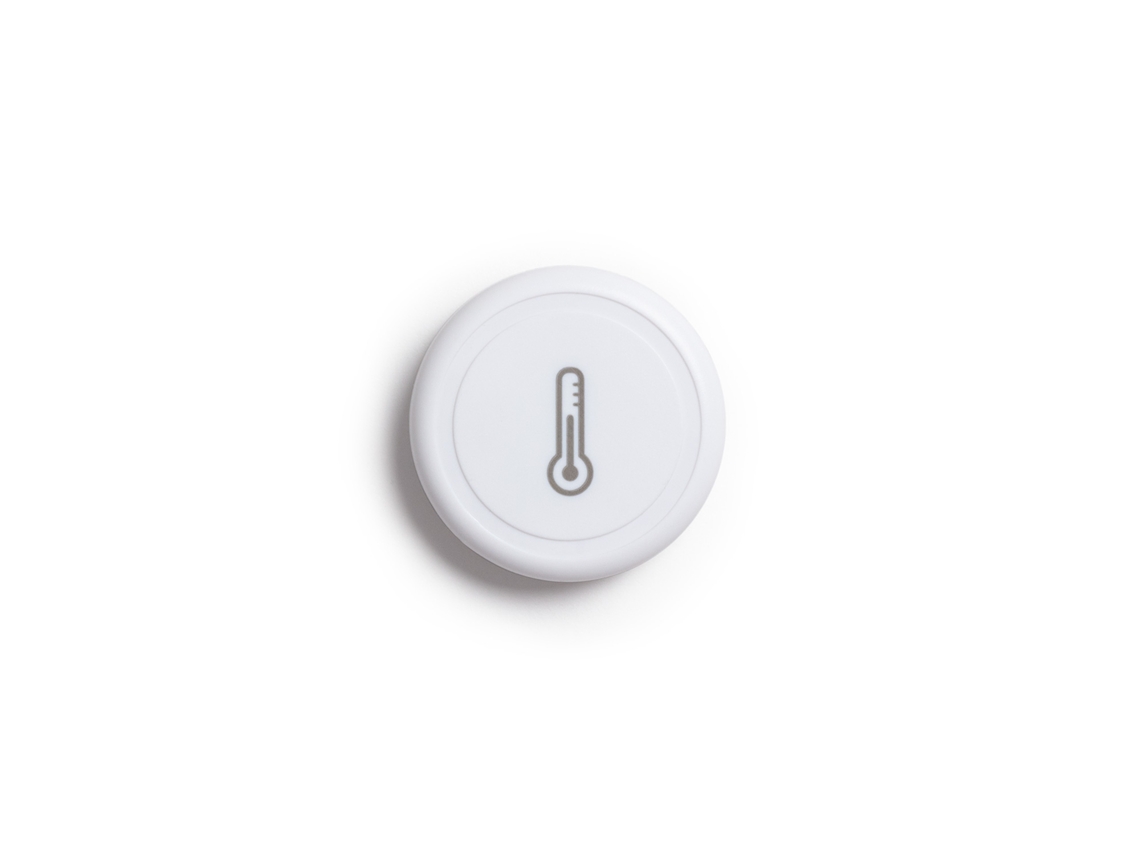 Sensor de Temperatura e Humidade Zigbee Branco LEDKIA