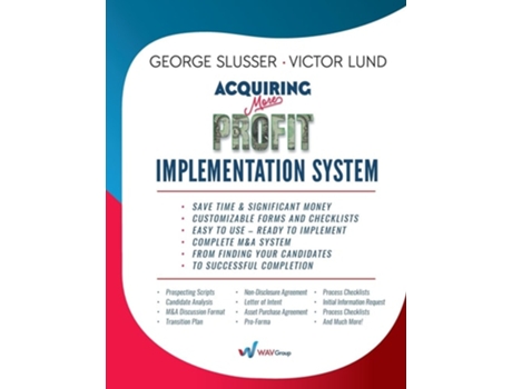 Livro Acquiring More Profit - Implementation System de George Slusser e Victor Lund (Inglês)