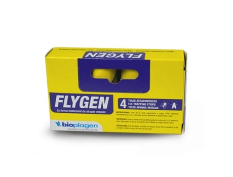 Bioplagen Flygen Fitas Cola Apanha Moscas 4Un
