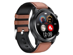 Relógio inteligente E400 de 1,39 polegadas à prova d'água IP68 com ECG, PPG, temperatura corporal e monitor de oxigênio no sangue Ly Ebike