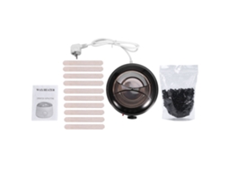 Kit De Depilação Com Aquecedor De Cera Quente Para Corpo E Bikini (chocolate)