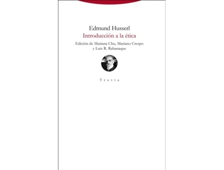 Livro Introducción A La Ética de Edmund Husserl (Español)