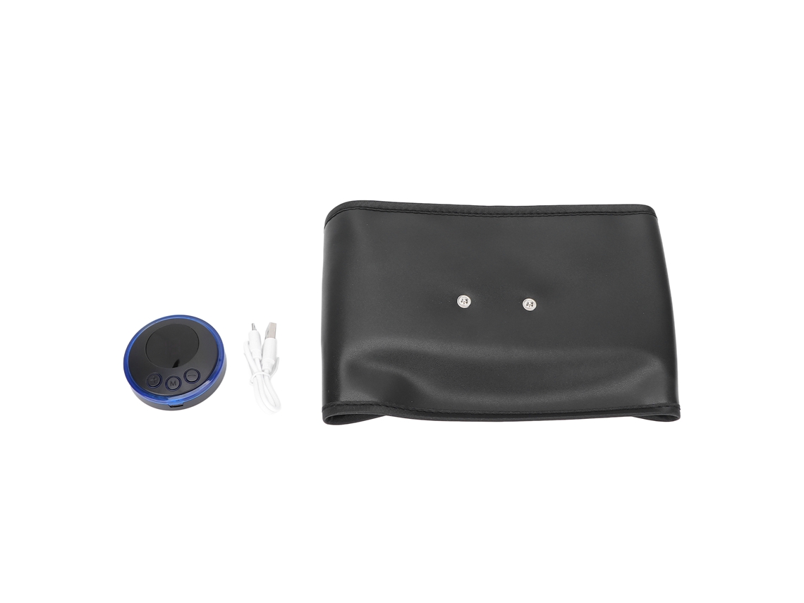 Cinto De Fitness Ems Estimulador Muscular Abdominal Portátil Recarregável Para Homens E Mulheres Aquaforge