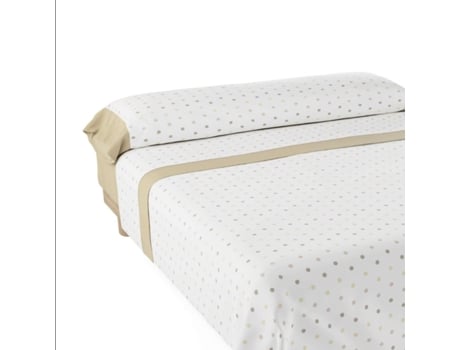 Jogo de Lençóis NALUI Maia Tecido Polycotton (Cama 135 cm)