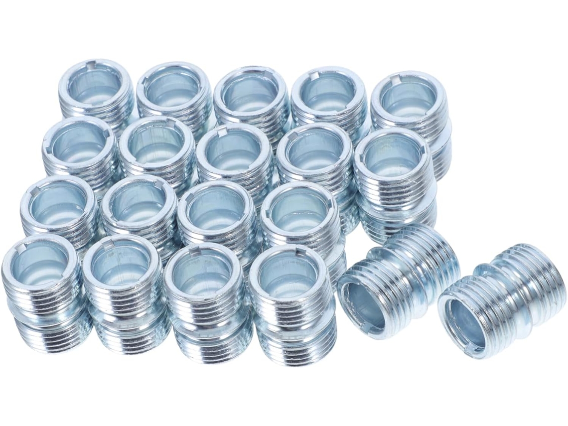 Conectores Metálicos De Encaixe Duplo Gleavi Para Prateleiras Armazenamento, Em Aço Carbono, Com Design De Parafuso