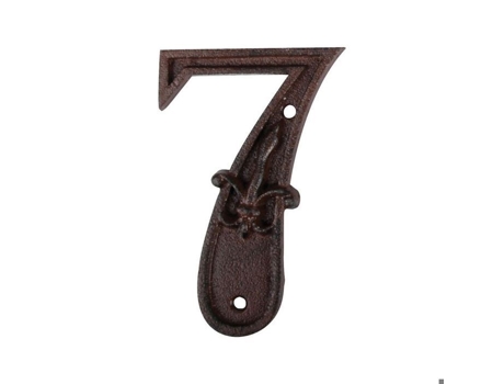 Casa de metal número 7 ideal para botas