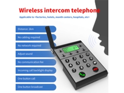 Sistema de interfone sem fio Primerox, digital, para casa e escritório, comunicação de longo prazo