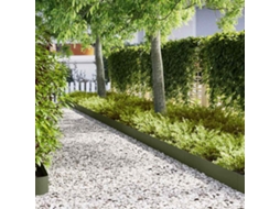 Vidaxl Acabamento Para Gramado 20 Unid. 100 X 0.05 X 20 Cm Verde Oliva