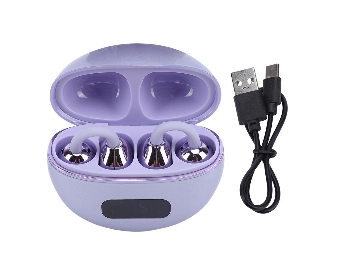 Fones de Ouvido LAXISCREED Bluetooth Sem Fio com Display Led