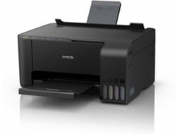 Impressora Multifunções EPSON EcoTank ET-2710 Preto (Alto Rendimento) — A4 | 5760 x 1440 Píxeles