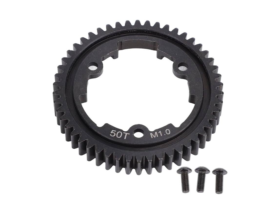 Engrenagem Cônica Principal 50t M1 Aço Carbono Alto Baixa Vibração Para Xrt New Maxx Xo-1 Erevo 2.0-1