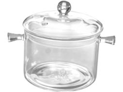 De Vidro Transparente Com Alças, Panela Multifuncional Para Macarrão, Sopas E Pratos Picantes, Resistente Ao Calor. Gokoco