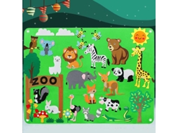 Quadro De Feltro Infantil, Com 3,3 Pés, Adequado Para Atividades Na Pré-escola E No Jardim De Infância Hexinyigjly