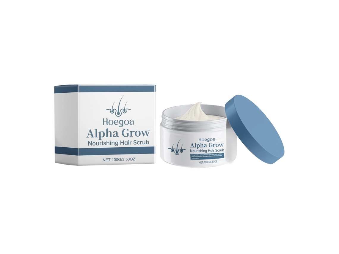 Scrub Nutritivo Hoegoa Cabelo Limpeza Volume