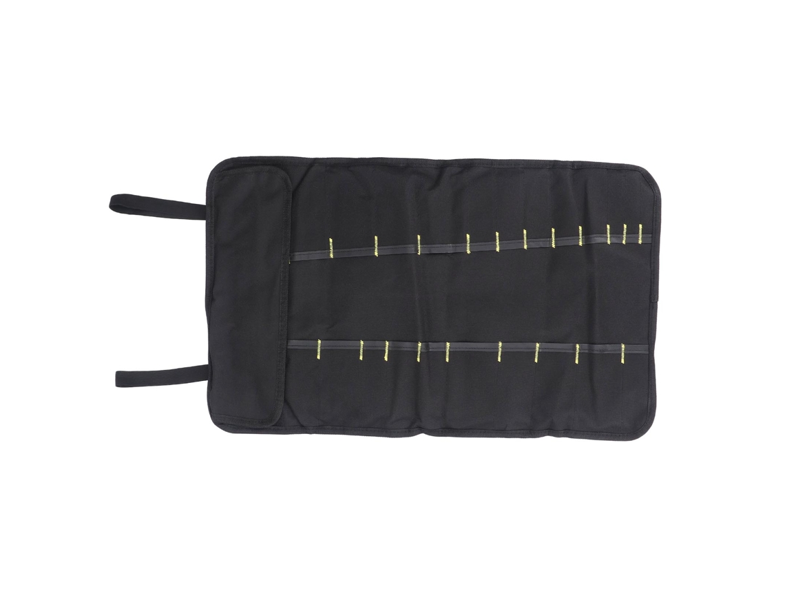 Bolsa de ferramentas portátil em lona impermeável, organizador de ferramentas multifuncional com alças.