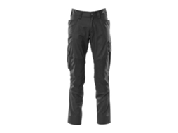 Calças Grandes Com Bolsos Para Joelheiras Accelerate 18379 Preto 56 / 35 MASCOT