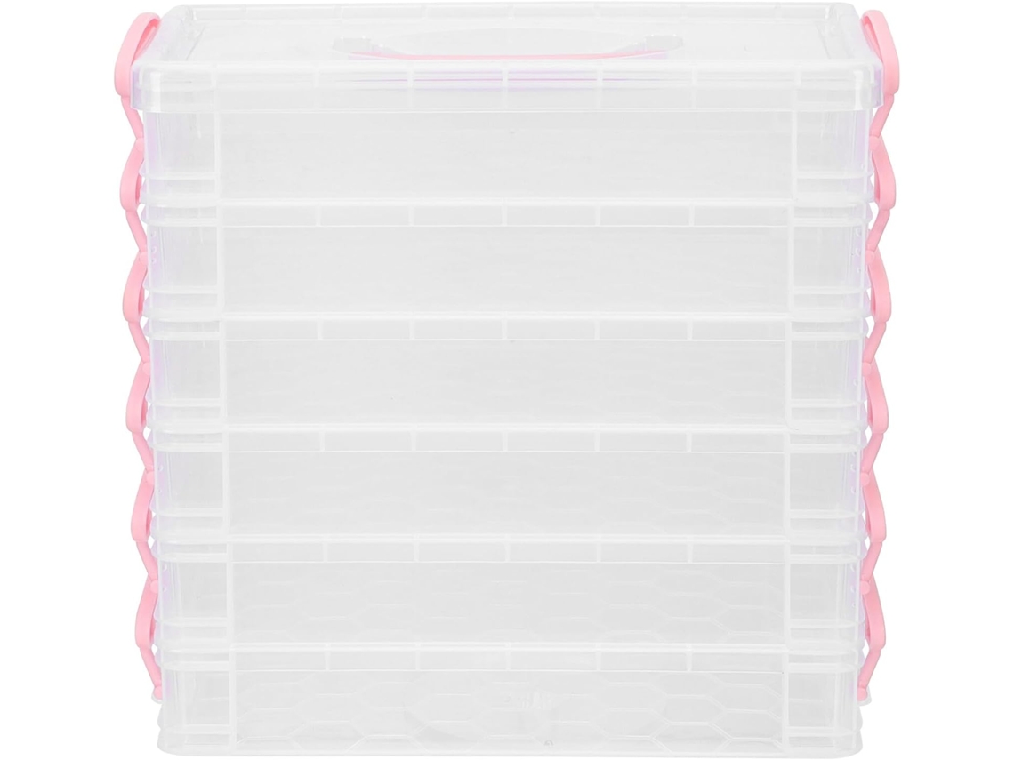 Estojo Empilhável Topbathy, Porta lápis, Porta canetas, Organizador de Mesa para Meninos e Meninas, Material e