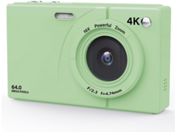 Câmera De Vídeo Digital Ccd 4k De 64 Mp Com Zoom Digital De 16x, Ecrã