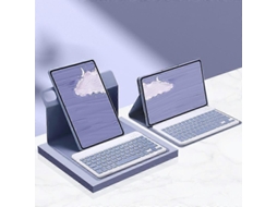 Capa De Couro Com Teclado Destacável Para Tablet Xiaomi Pad 6 Max De 14 Polegadas (2023).