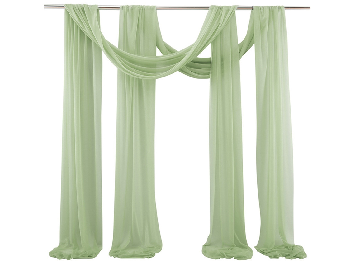 Cortinas De Tule Para Arco Decorativo E Fotografia De Festa