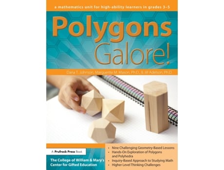 Livro Polygons Galore De Jill Adelson (inglês)