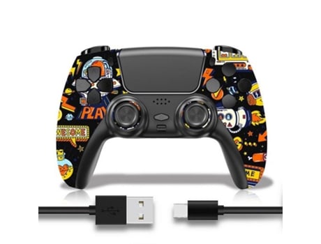 Comando PS4 KINSI Kinsi Dualshock (Wireless - Multicolorido)
