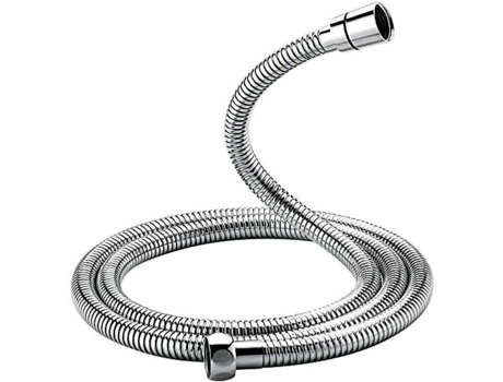 Mangueira De Chuveiro Universal De 15 M Anti Torção Em Aço Inoxidável Chrom Yyv