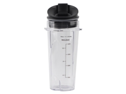 Xícara substituta Primerox 16oz com tampa flip para liquidificador Nutri Ninja