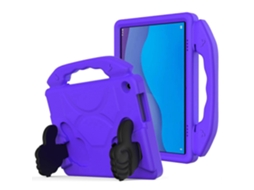 Capa Para Tablet Lenovo Tab M10 Hd 10.1 Tb-x505f/x505n Em Eva Resistente A Impactos Com Suporte Para Polegar