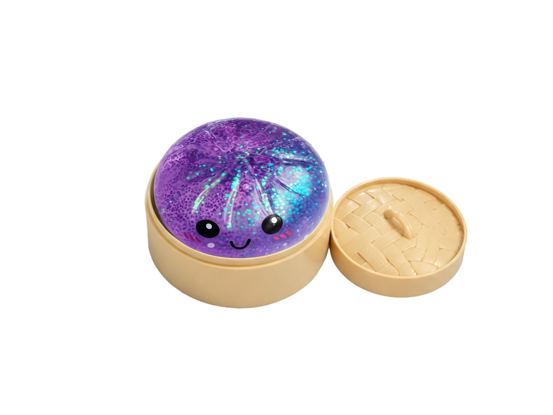 Brinquedo Anti-stress Elástico Roxo Laxiscreed Dowmoo Para Aliviar A Tensão E Portátil