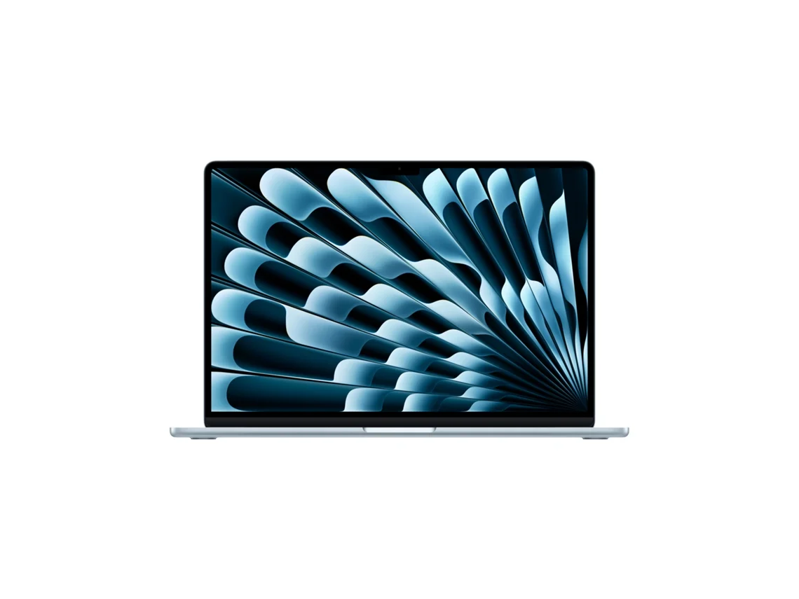 MacBook Air APPLE CTO Azul-céu (15" - Apple M5 - RAM: 16 GB - 4 TB - Teclado Português)