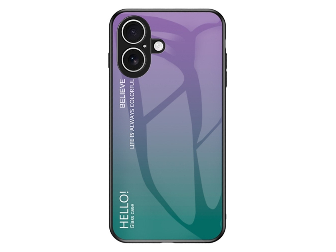 Capa Para Iphone 17 Antirriscos - Roxo Degradê