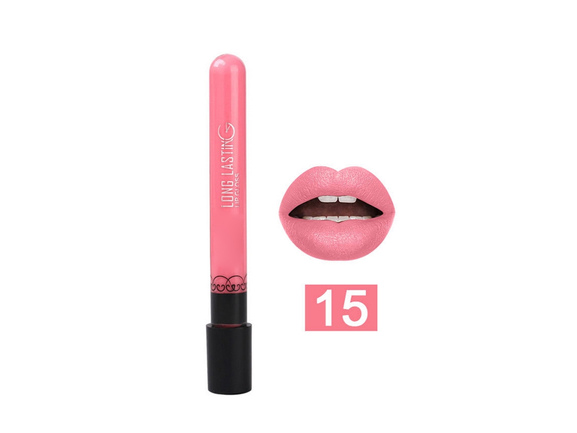 Kit De 38 Colores Labiales Waterproof Brillo Largo Duración Batom Gloss Cosmético Para Maquillaje Menow 15