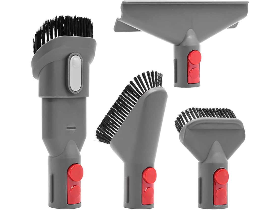 Acessórios Aspirador De Pó Para Dyson V7 V8 V10 V11 V12 V15, Acessórios De Substituição (4 Pcs) Cuich