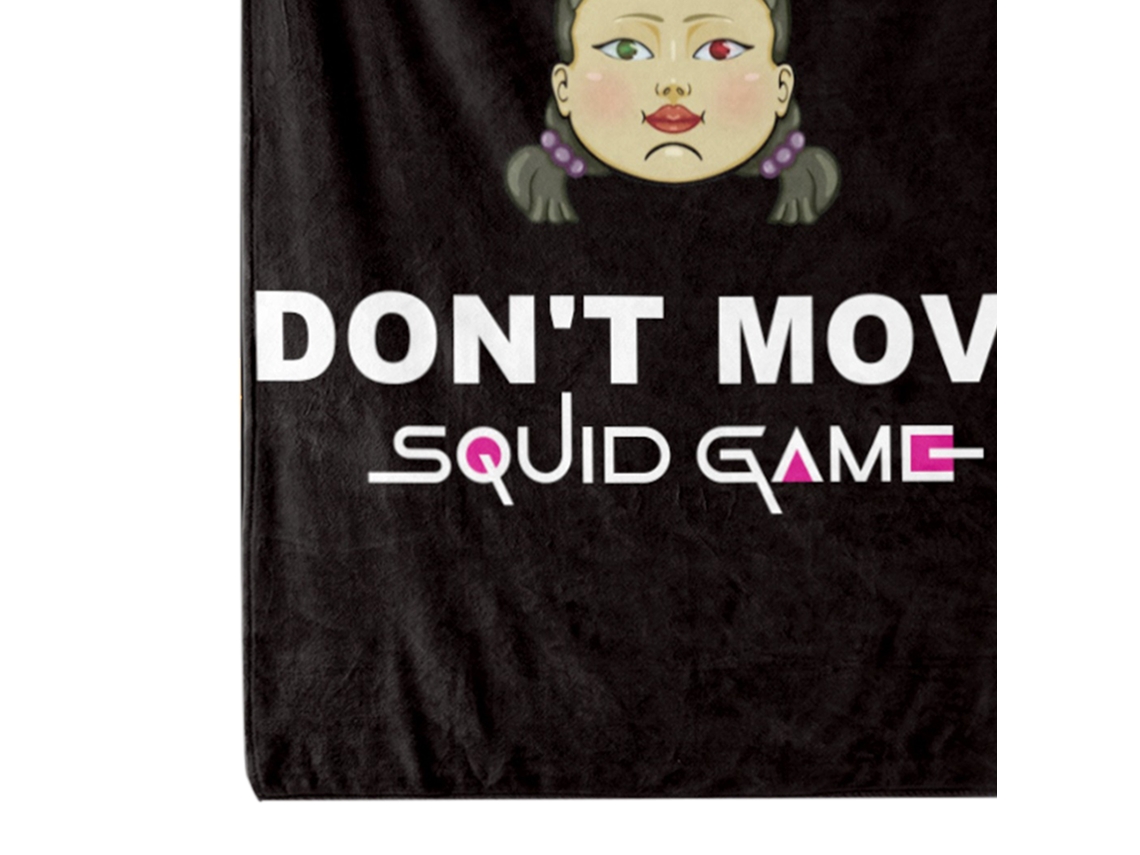 Manta Do Squid Game (produto Padrão Personalizado, 100*120cm) Eoocoo