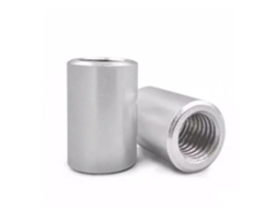 Porca De Acoplamento Redonda Extensível Em Aço Inoxidável 304 M3 M4 M5 M6 M8 M10 M8x40 2 Peças