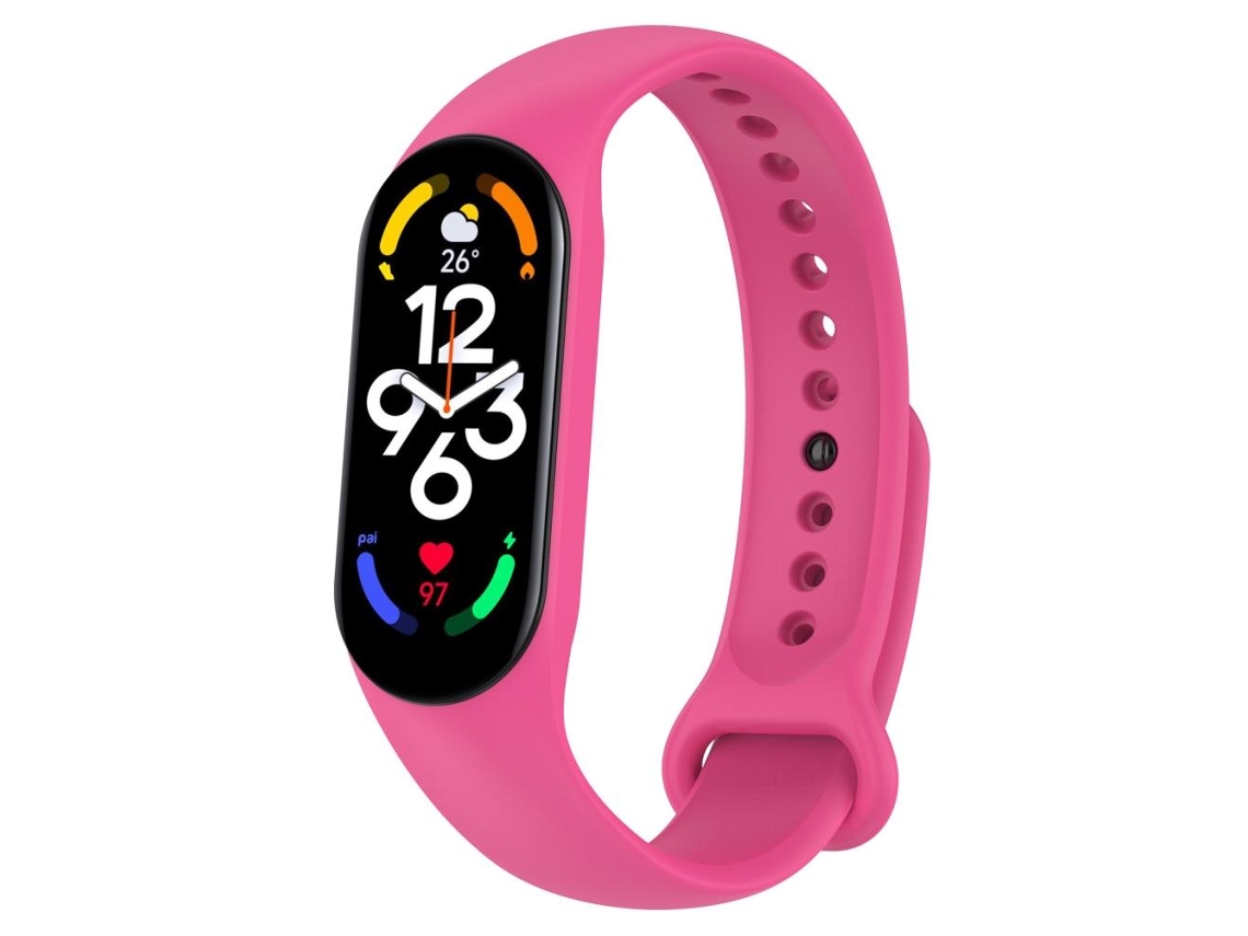 Pulseiras De Silicone Respiráveis Compatíveis Com Xiaomi Band 7