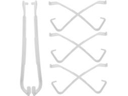 Kit De 8 Peças Para Montagem Na Parede Defletores Ar Condicionado Com